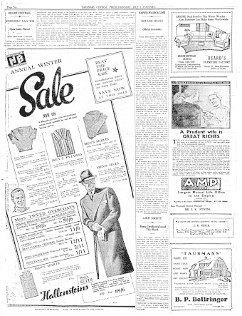 Issue page