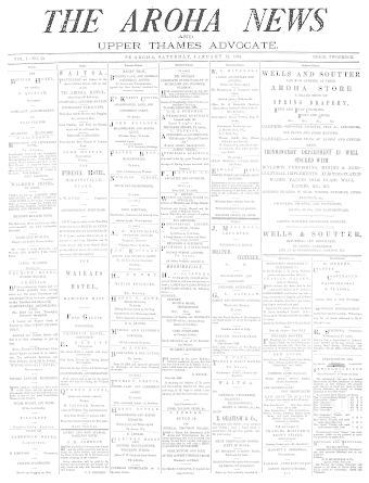 Issue page