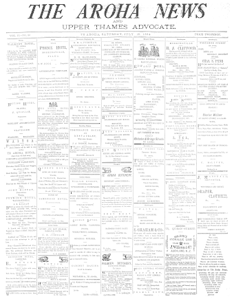 Issue page