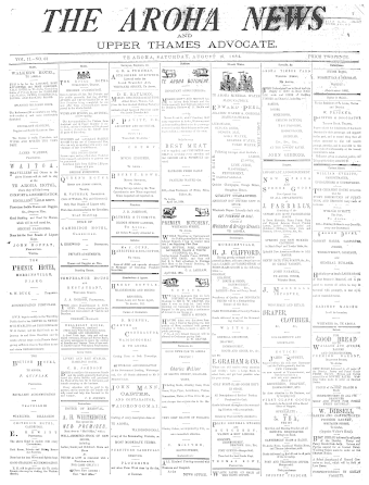 Issue page