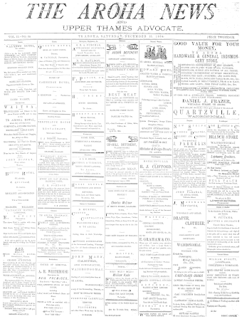 Issue page