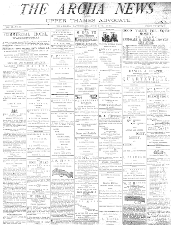 Issue page