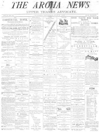 Issue page