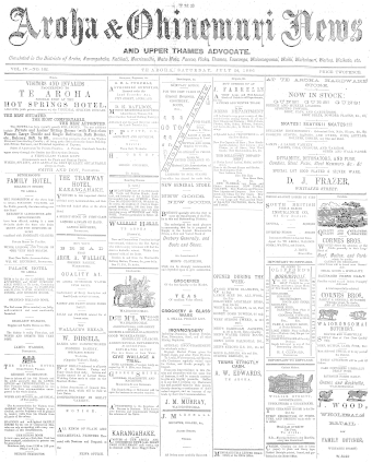 Issue page