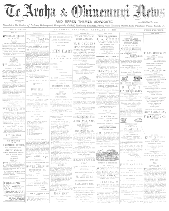 Issue page