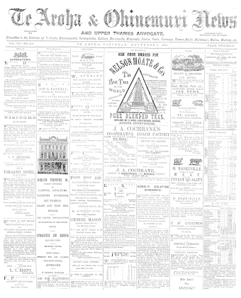 Issue page