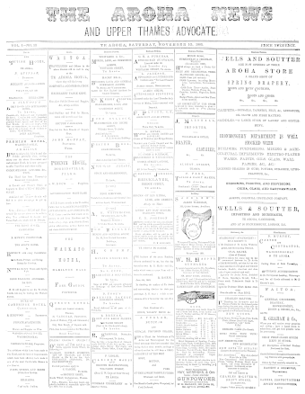 Issue page