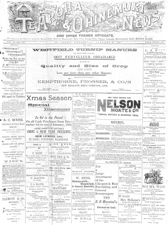 Issue page