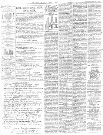 Issue page