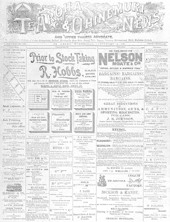Issue page