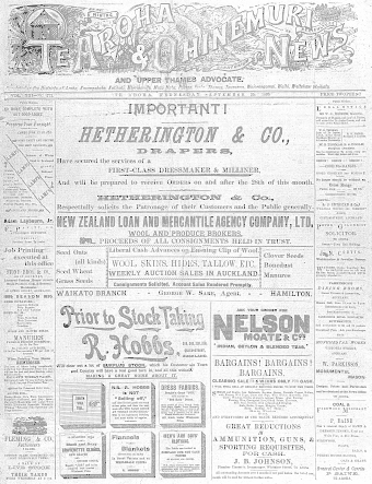Issue page