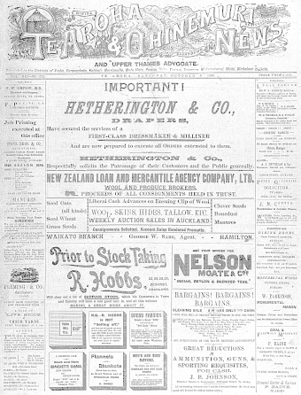 Issue page