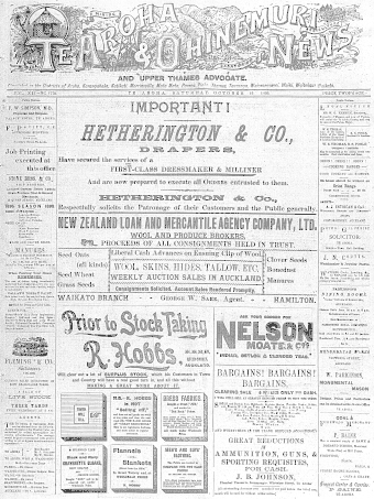 Issue page