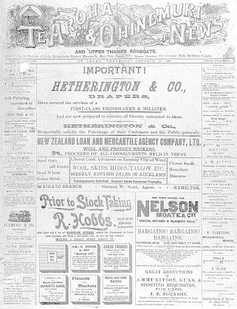 Issue page