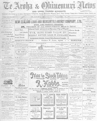 Issue page