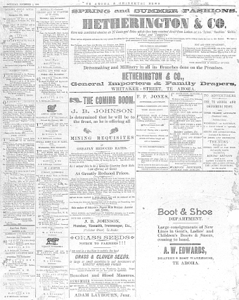 Issue page