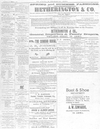 Issue page
