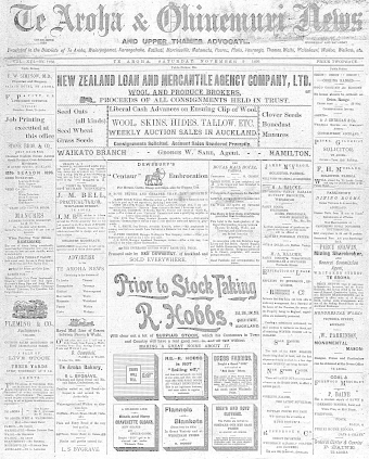 Issue page