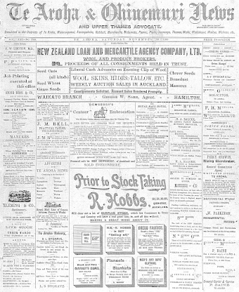Issue page