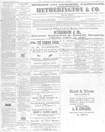 Issue page