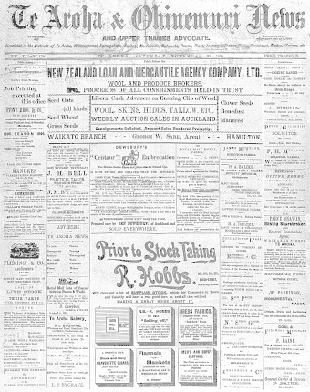 Issue page