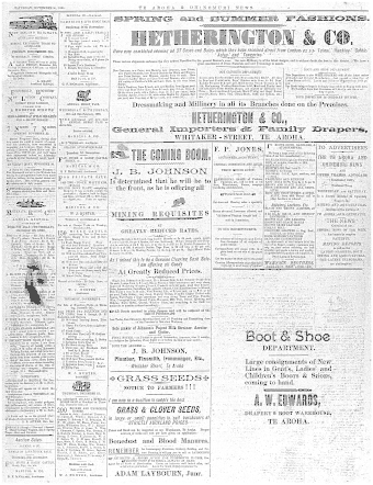 Issue page