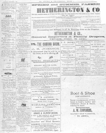 Issue page