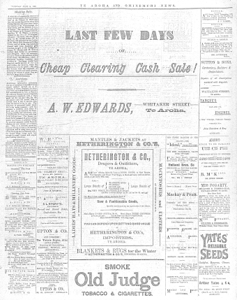 Issue page