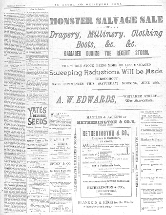 Issue page