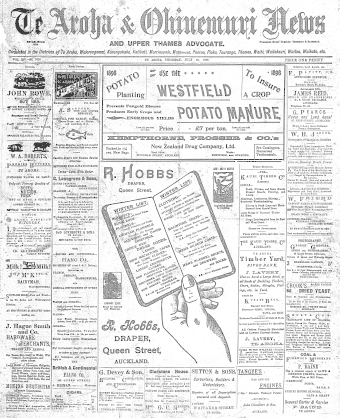 Issue page