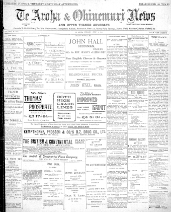 Issue page
