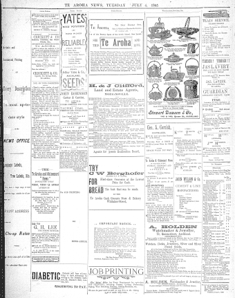 Issue page