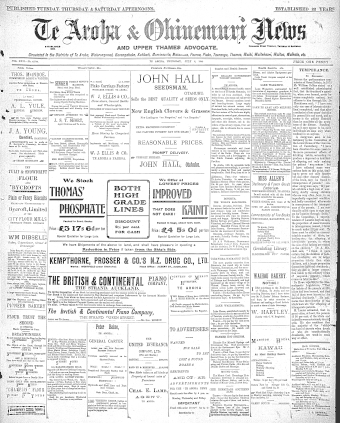 Issue page