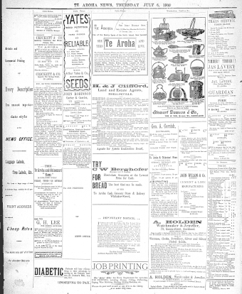 Issue page