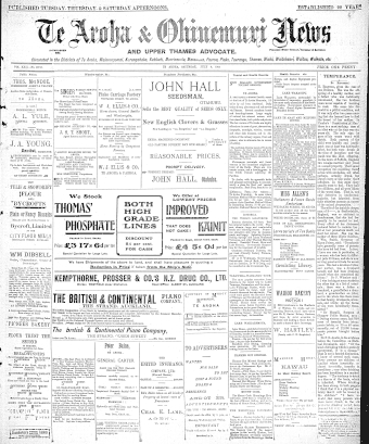 Issue page