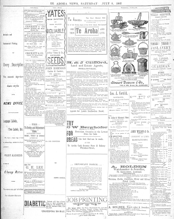 Issue page