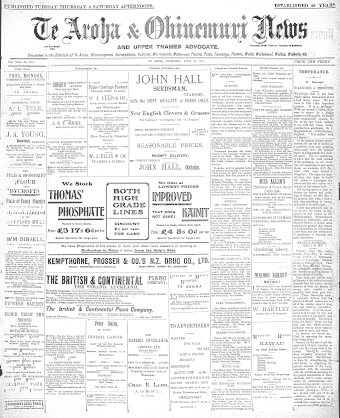 Issue page