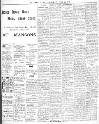 Issue page