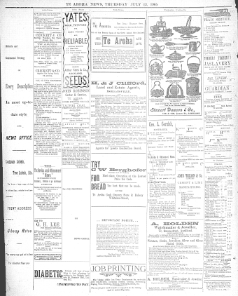 Issue page