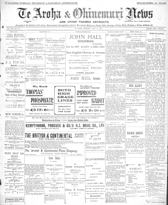 Issue page