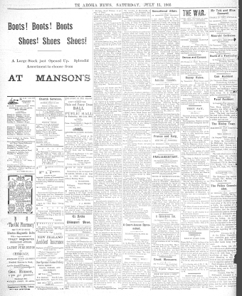 Issue page