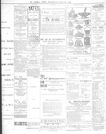 Issue page