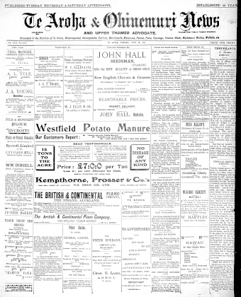 Issue page