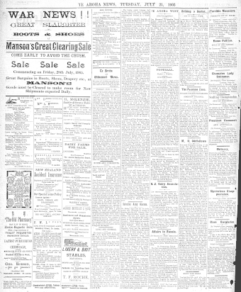 Issue page