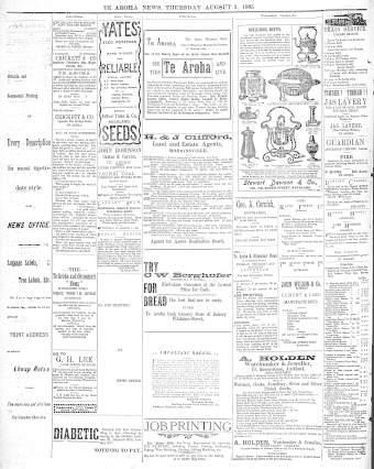Issue page