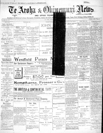 Issue page