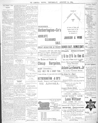 Issue page