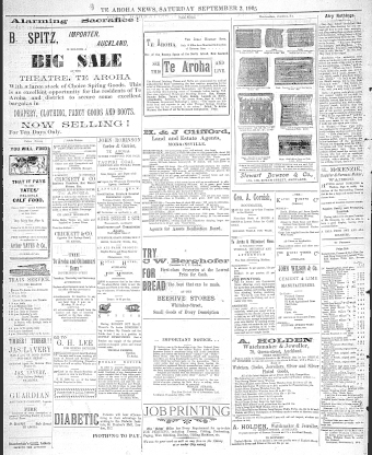 Issue page