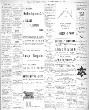 Issue page