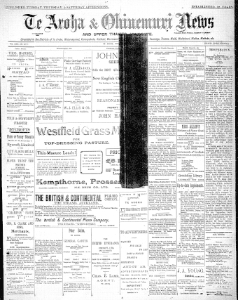 Issue page